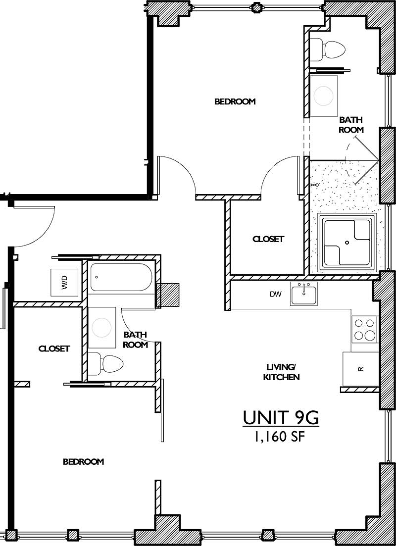 Residences 221 - Floor Plan 9G