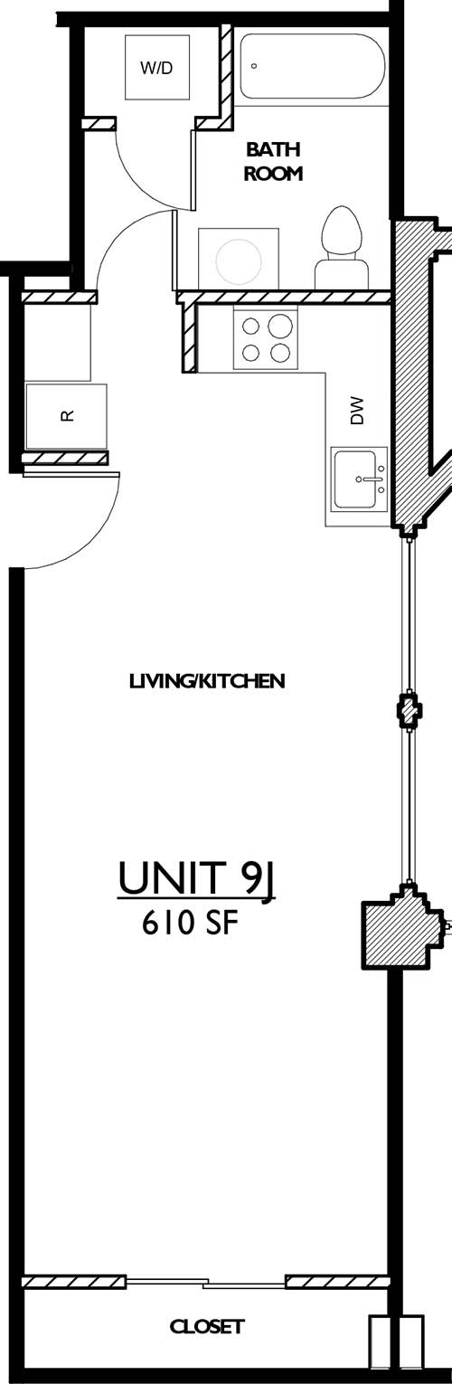 Residences 221 - Floor Plan 9J